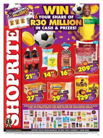 Shoprite catalogue  - 25/05/2026 - 07/06/2026.