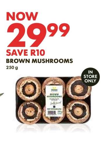 Brown Mushrooms