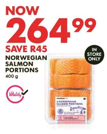 Norwegian Salmon Portions