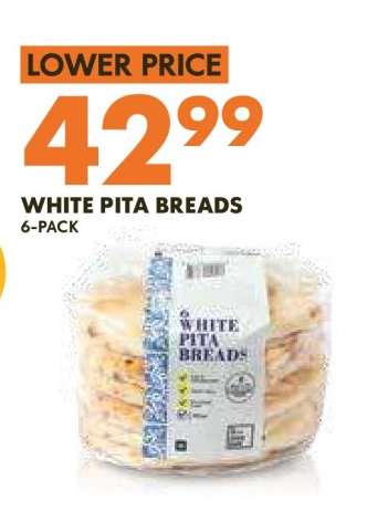 WHITE PITA BREADS