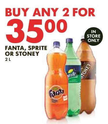 Fanta Sprite or Stoney
