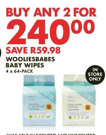 WOOLIESBABES BABY WIPES