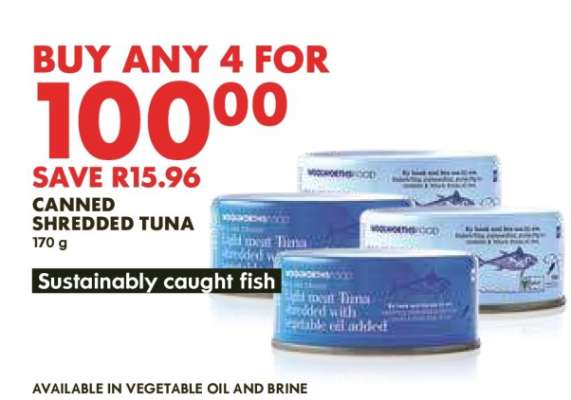 Canned Shredded Tuna