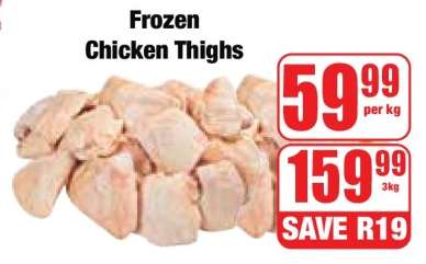 Frozen Chicken Thighs