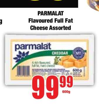 PARMALAT Flavoured Full Fat Cheese Assorted