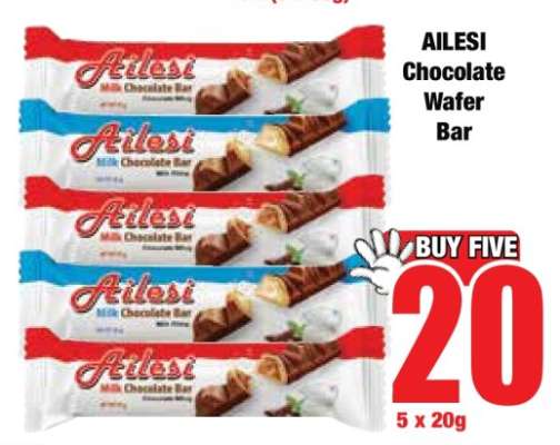 AILESI Chocolate Wafer Bar
