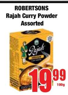 Robertsons Rajah Curry Powder Assorted