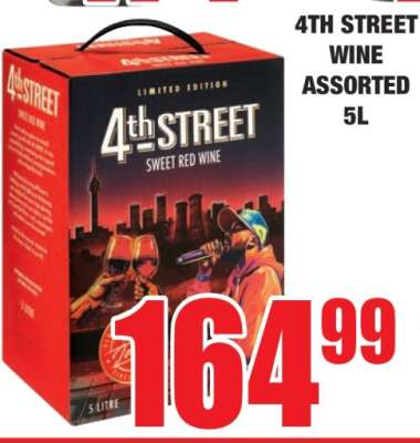 4TH STREET Wine Assorted 5L