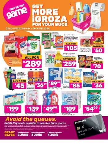 Game catalogue  - 25/05/2026 - 08/06/2026.