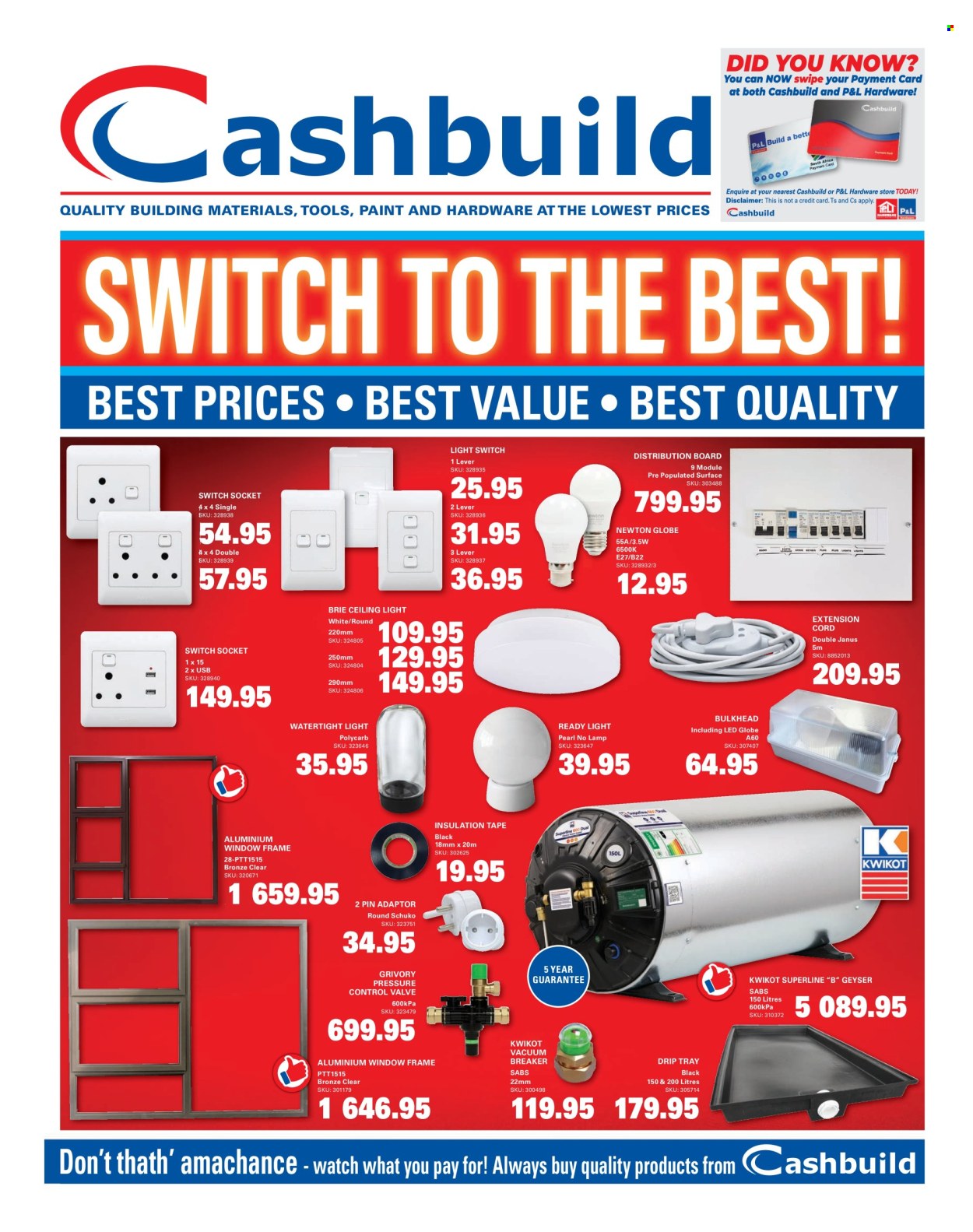 Cashbuild specials - 25/05/2026 - 21/06/2026. Page 1