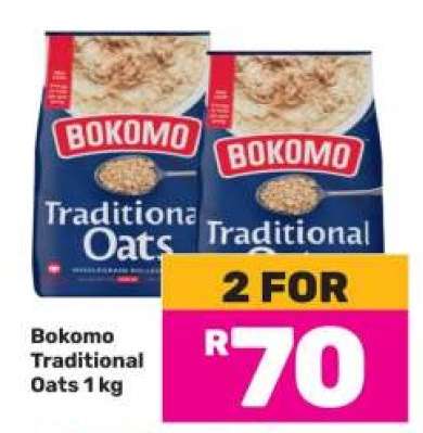 Bokomo Traditional Oats 1 kg