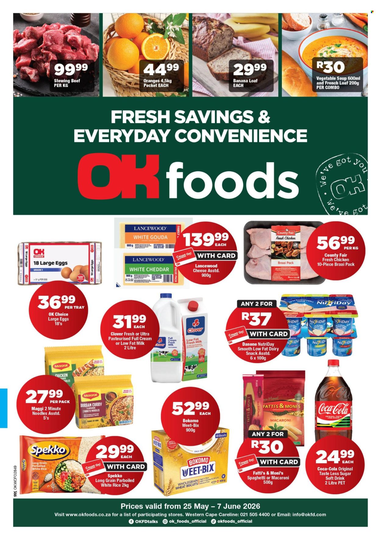 OK Foods specials - 25/05/2026 - 07/06/2026. Page 1
