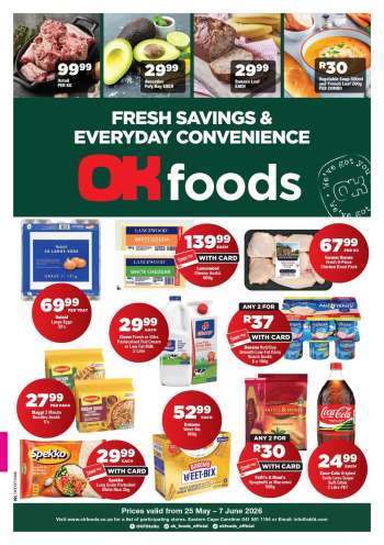 OK Foods catalogue  - 25/05/2026 - 07/06/2026.