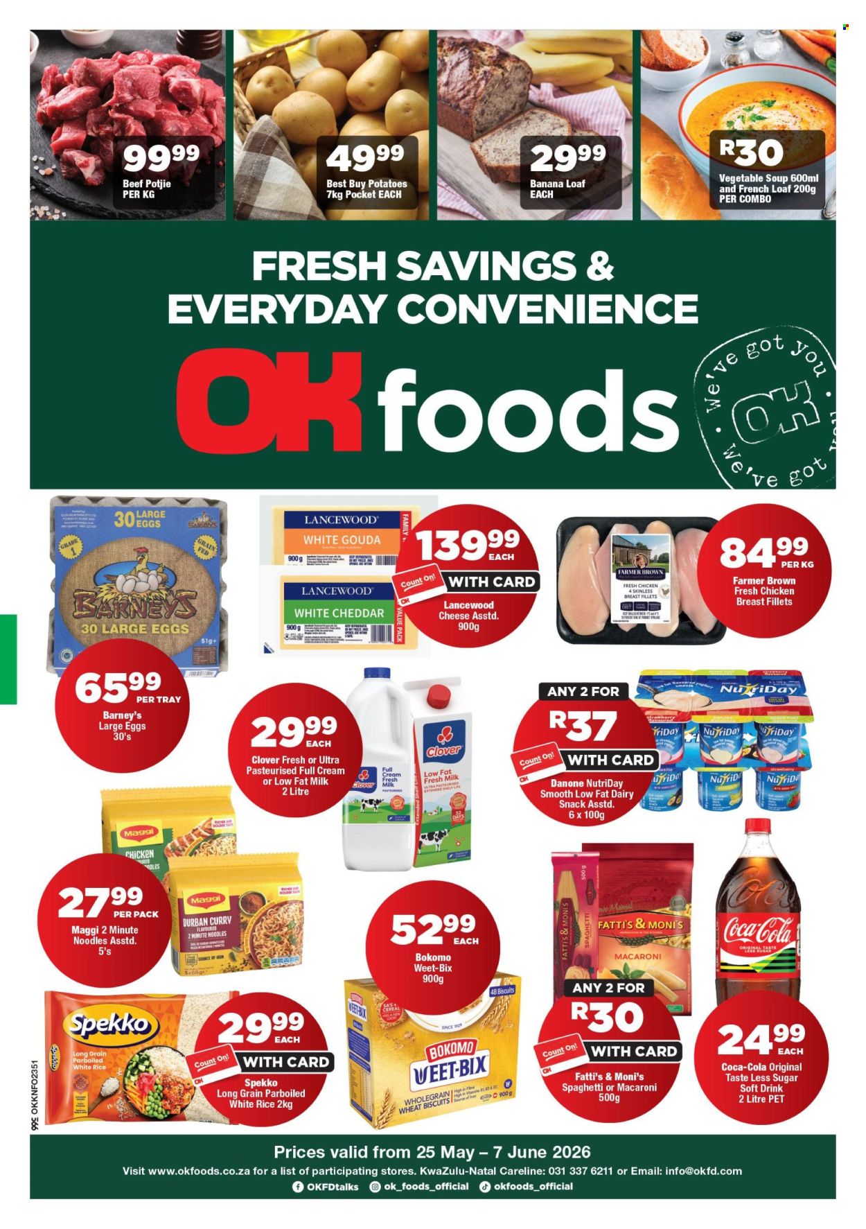 OK Foods specials - 25/05/2026 - 07/06/2026. Page 1