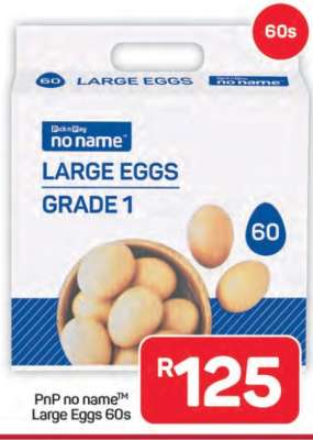 PnP no name™ Large Eggs 60s