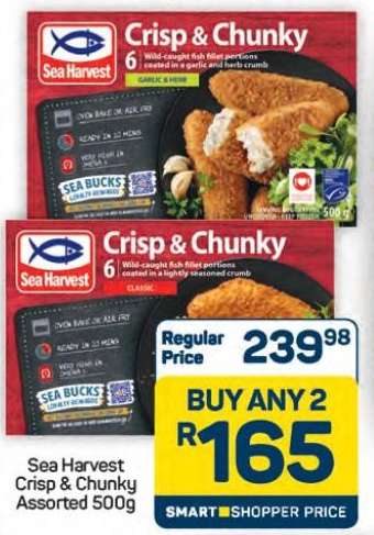 Sea Harvest Crisp & Chunky Assorted 500g