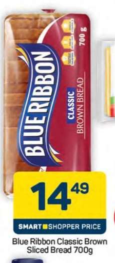 Blue Ribbon Classic
Brown Sliced Bread
700g