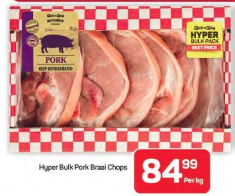 Hyper Bulk Pork Braai Chops
