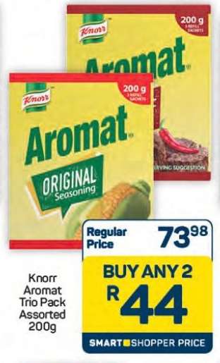 Knorr Aromat Trio Pack Assorted 200g