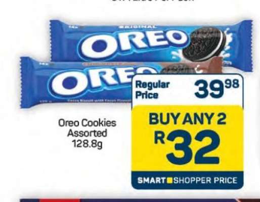 Oreo Cookies Assorted 128.8g