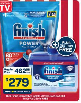Finish Powerball Dishwasher Tablets