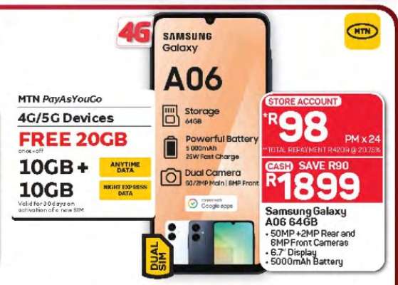 Samsung Galaxy A06 64GB