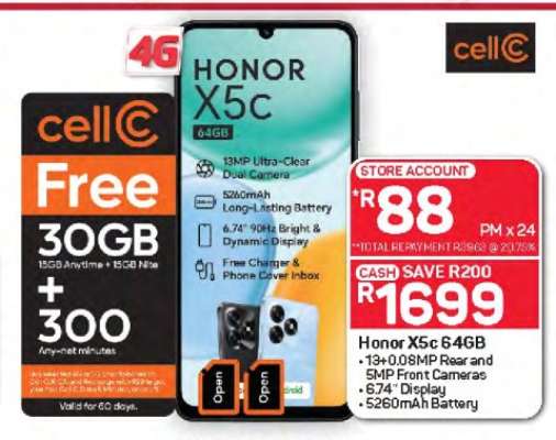 Honor X5C 64GB