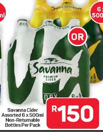 Savanna Cider Assorted