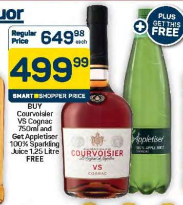 COURVOISIER VS COGNAC 750ML