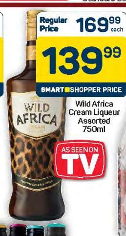 Wild Africa Cream Liqueur Assorted 750ml