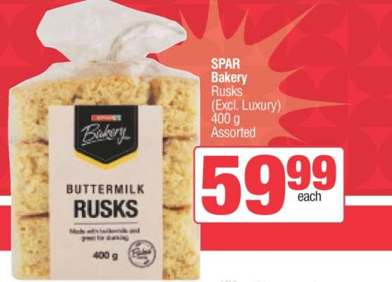 SPAR Bakery Rusks