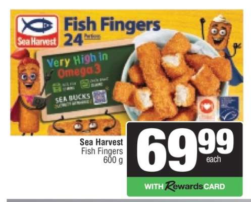 Sea Harvest Fish Fingers