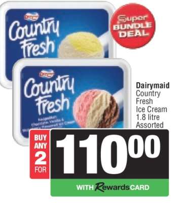 Dairymaid Country Fresh Ice Cream