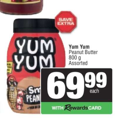 Yum Yum Peanut Butter