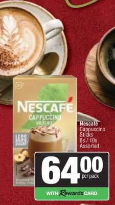Nescafé Cappuccino Sticks
