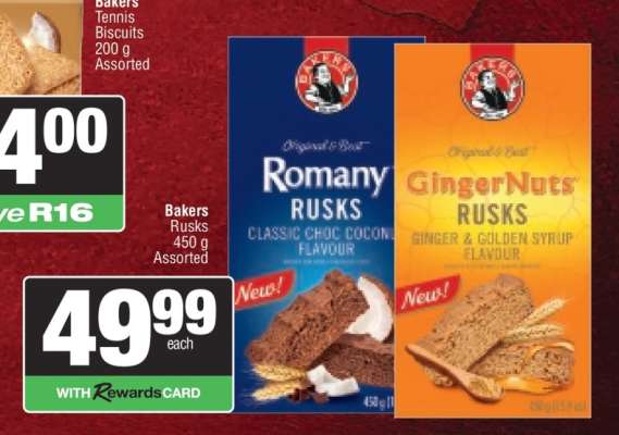 BAKERS RUSKS
