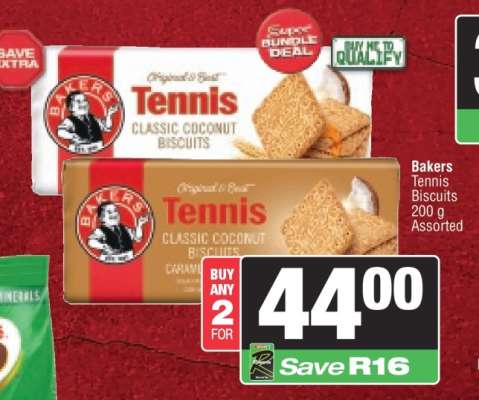 Bakers Tennis Biscuits