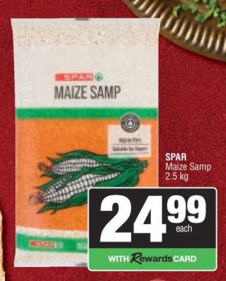SPAR Maize Samp