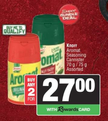 Knorr Aromat Seasoning Cannister