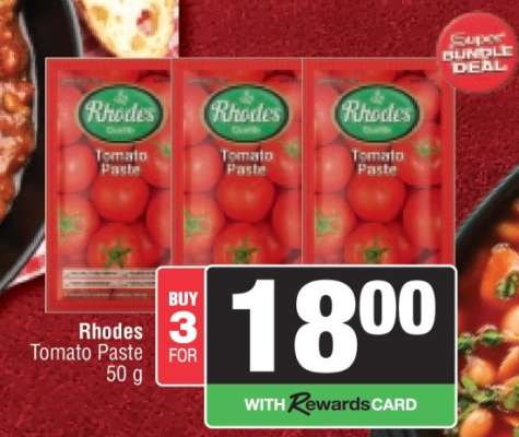 RHODES TOMATO PASTE