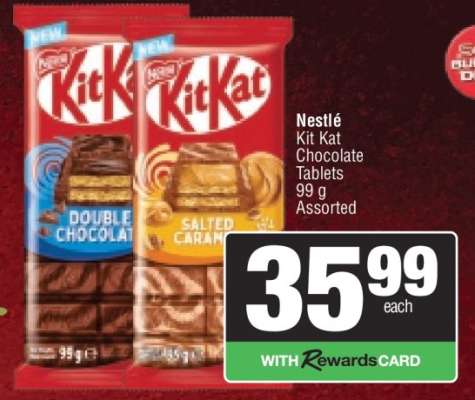 Nestlé Kit Kat Chocolate Tablets