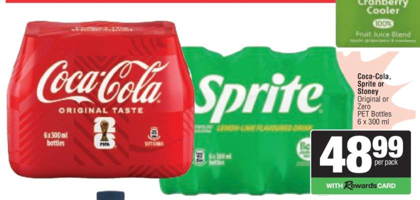 Coca-Cola, Sprite or Stoney