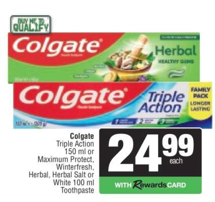 Colgate Toothpaste