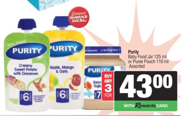 Purity Baby Food