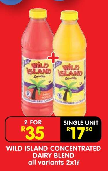 WILD ISLAND CONCENTRATED DAIRY BLEND