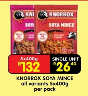 Knorrox Soya Mince