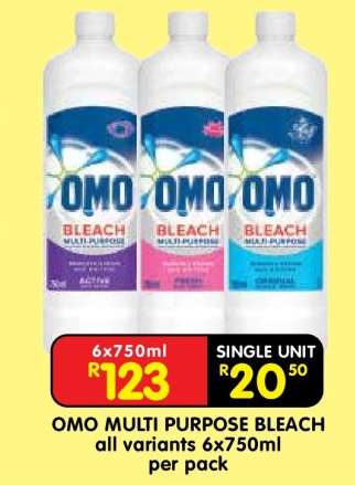 OMO MULTI PURPOSE BLEACH
