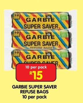 Garbie Super Saver Refuse Bags