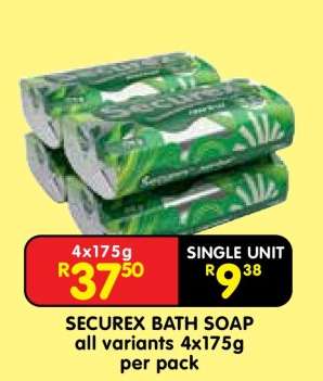 SECUREX BATH SOAP