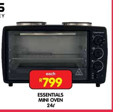 ESSENTIALS MINI OVEN 24L